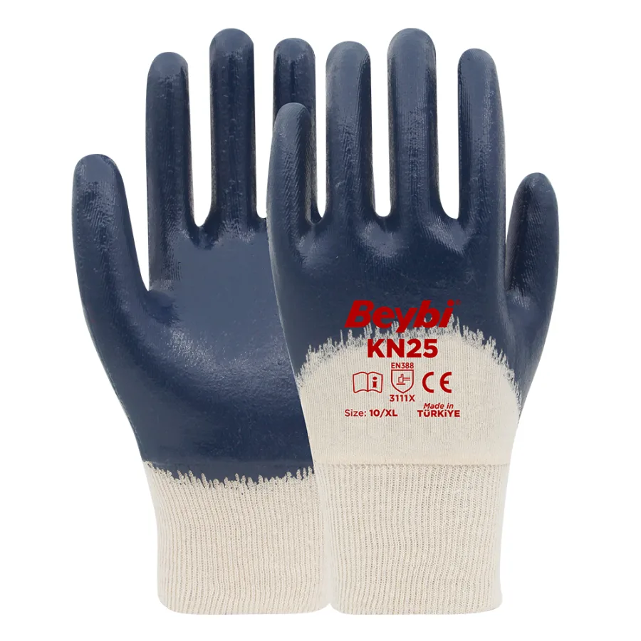 KN25 Pamuk Nitril Eldiven