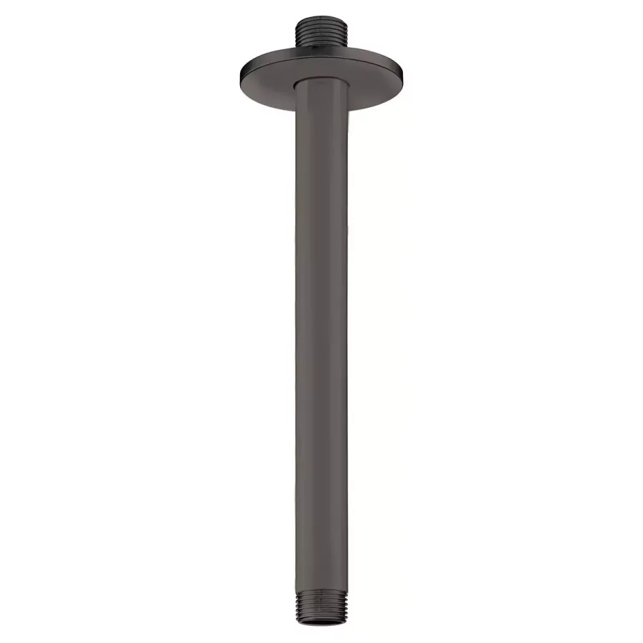 Tavandan Duş Başlığı Boru Grubu, 230 mm - Mat Antrasit