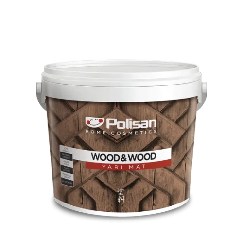Wood&Wood Anti Aging Ahşap Verniği Yarı Mat Su Bazlı