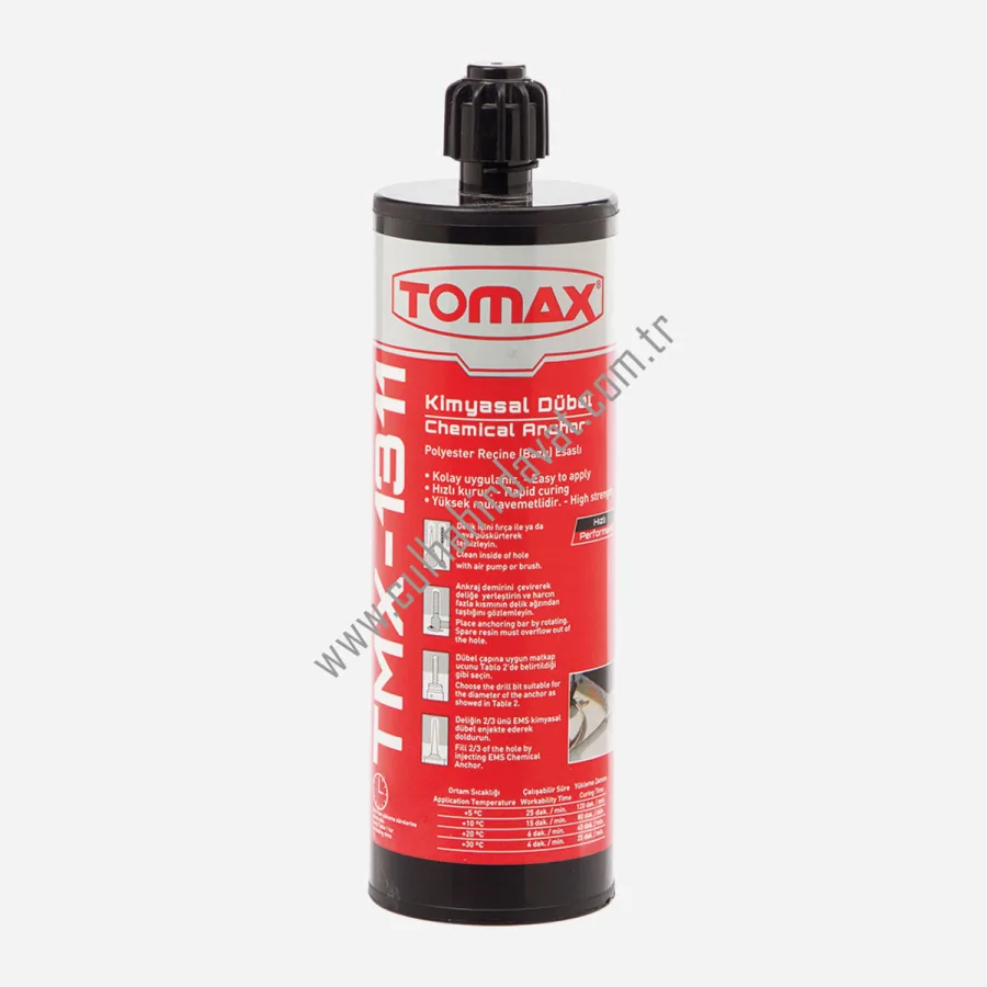 Tomax Kimyasal Dübel 410 ml